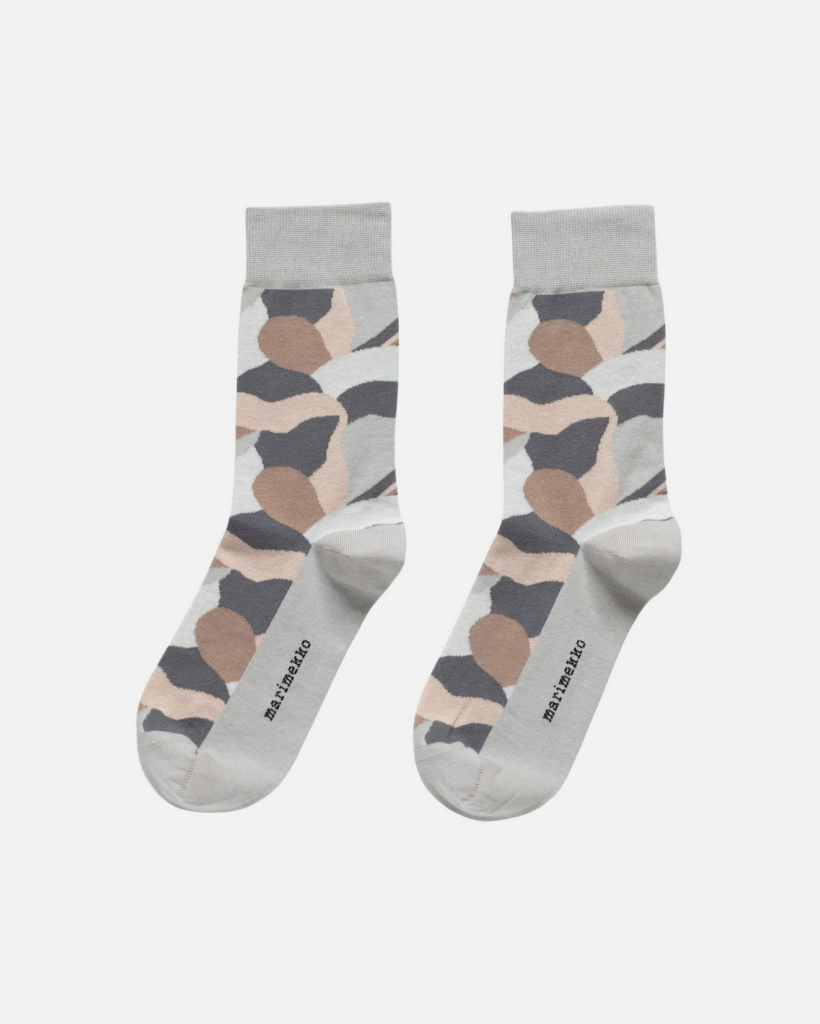 Kamelia print socks by Marimekko